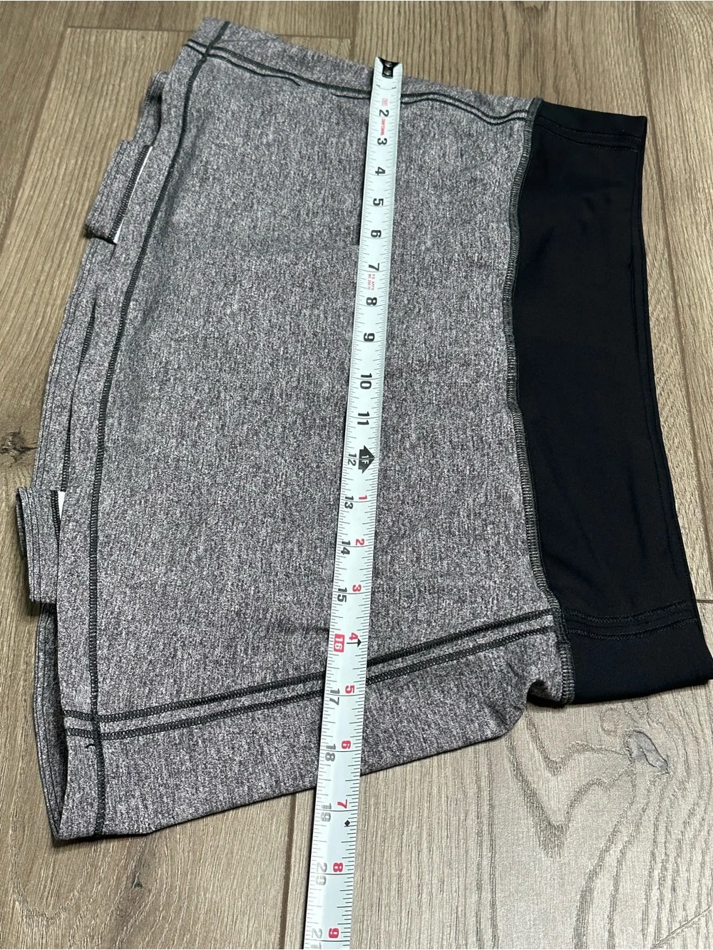 Lululemon Pace Rival Running Skirt Skort Heather Lux Multi Black Size 6